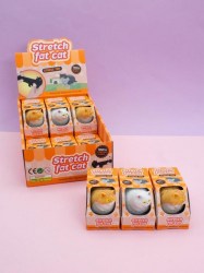 Игрушка-антистресс Алеф K-CKS-10754 "Fat cat" ассорти