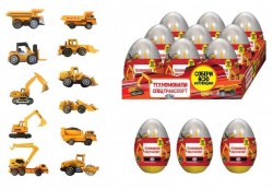 Игрушка сюрприз в яйце Centrum 87671 "Спецтехника" ассорти