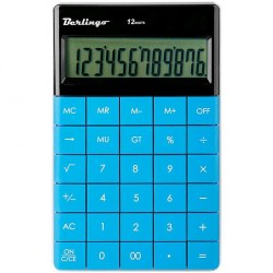 Калькулятор  Berlingo CIВ_100  12 разр, двойное пит, 165*105*13мм, синий 235264