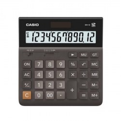 Калькулятор  CASIO DH-12-BK-S-ЕН 12 разрядов бухгалтерский 149360