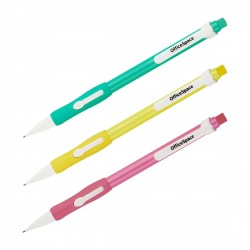 Карандаш авт. 0,7мм OfficeSpace MP_64962 грип, с ластиком, ассорти 377780 