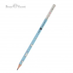 Карандаш ч/г Bruno Visconti 21-0030/36 HB "Heppy Graphix" Бельки