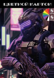 Картон цветной А4 8л. 8цв. Centrum 75031  "Робот"