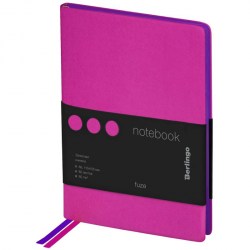 Книжка зап. Berlingo NB0_87504 А5 "Fuze" 80л кожзам, фуксия 276491