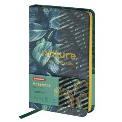 Книжка зап. Brauberg 112078 VISTA "Nature" 80л, кожзам