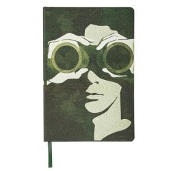 Книжка зап. Brauberg 112081 VISTA "Commando" 80л ЛАЙТ, кожзам