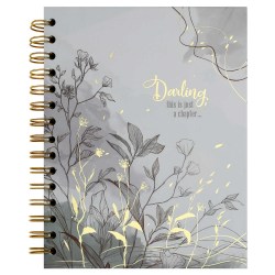 Книжка зап. Феникс 73402 "Нежность" А5+, 96л., клетка, на гребне