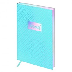 Книжка зап. Greenwich Line NA5-25390 А5 "Vision. Blue mermaid" 80л ЛАЙТ, кожзам 284123
