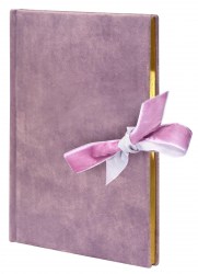 Книжка зап. Lorex 244087 А5 "DARLING" 80л линия, тв. обложка лаванда, с ляссе
