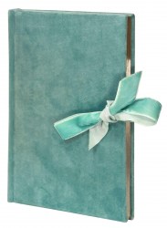 Книжка зап. Lorex 244088 А5 "DARLING" 80л линия, тв. обложка бирюзовая, с ляссе