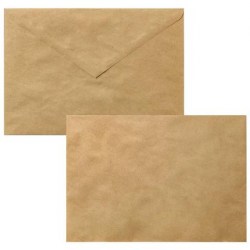 Конверт 229*324мм С4 80г крафт бумага, треуг клапан, с клеевым слоем 112365