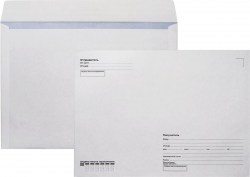 Конверт С4/А4 324*229мм "Куда-Кому" силик.лента STC4AHP/1610/1602