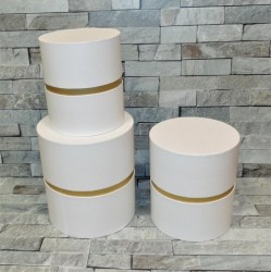 Коробка подарочная Мистер Шар K-1654/364 белая 20*20см