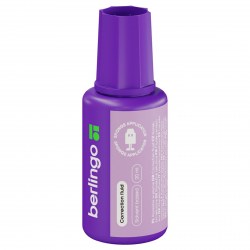 Корректирующая жидкость Berlingo KR550  20мл с губчатым аппликатором 256293