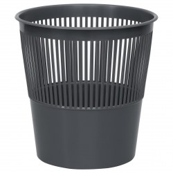 Корзина д/бумаг КР22 сетчатая серая 9л. /Стамм/