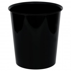 Корзина д/бумаг КР55 литая черная 14л. /Стамм/ 323299