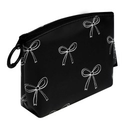 Кошелек Феникс 72941 "Бантики на черном" 11*7,5*3,5см