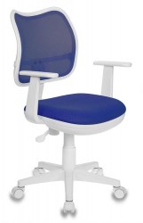 Кресло Бюрократ  детское Ch-W797 синий сиденье синий TW-10 сетка/ткань крестовина пластик 664131