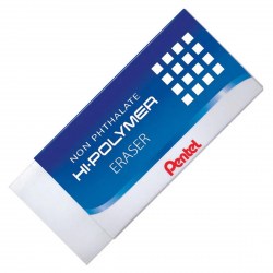 Ластик Pentel ZEH05 "Hi-Polymer Eraser" высокополимер. 43*17*11,5мм
