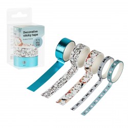 Лента декоративная MESHU MS_52077 "Bubble friends" 5 шт. 354715