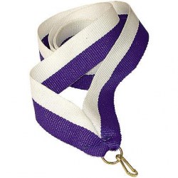 Лента Мир Знаков V2-W/BL бело-синяя (22 мм)