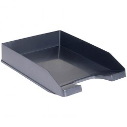 Лоток горизонтальный  ЛТ22 "Стандарт" черный  /Стамм/ 021323
