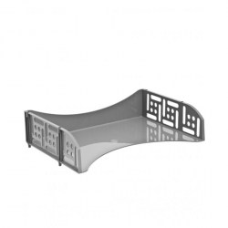 Лоток горизонтальный  ЛТ800 "Филд" с широкой загрузкой серый /Стамм/