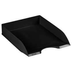 Лоток горизонтальный  ЛТГ-30460 "Дельта" черный /Стамм/ 351631