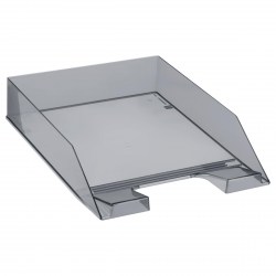 Лоток горизонтальный  ЛТГ-30562 "Фаворит" тонированный черный /Стамм/ 351644