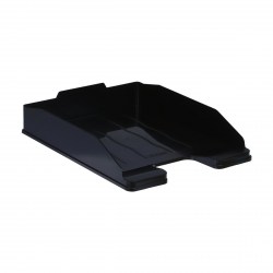 Лоток горизонтальный  ЛТГ-30566 "Эксперт" черный /Стамм/ 351664