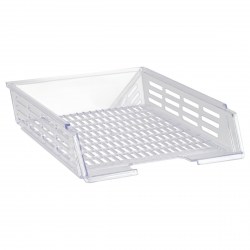 Лоток горизонтальный  ЛТГ-30573 "XXL" прозрачный /Стамм/ 351675