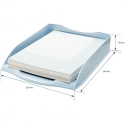 Лоток горизонтальный MESHU HT_37703 "Dew", vanila sky 314936