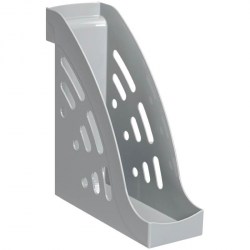 Лоток вертикальный ЛТ400 "Торнадо" серый 95мм /Стамм/