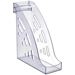 Лоток вертикальный ЛТ402 "Торнадо" прозрачный 95мм /Стамм/