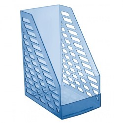 Лоток вертикальный ЛТ904 "XXL" тонированный голубой 150мм /Стамм/