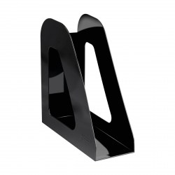 Лоток вертикальный ЛТВ-30495 "Фаворит" черный, ширина 90мм /СТАММ/ 351554