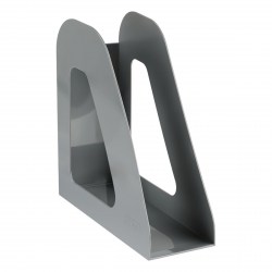 Лоток вертикальный ЛТВ-30496 "Фаворит" серый, ширина 90мм /СТАММ/ 351555