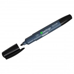 Маркер 2,0мм Berlingo PM6104 "Multiline PE200" черный, пулевидный, 2мм 117142