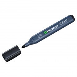 Маркер 3,0мм Berlingo BMc_17201 "Multiline PE320" черный, перманентный, трехгран 312828