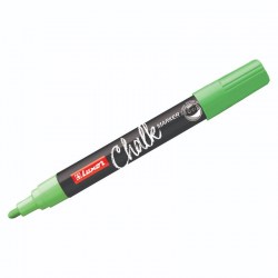 Маркер меловой Luxor "Chalk Marker" зеленый 1мм пулевидный 3043 299571