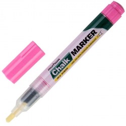 Маркер меловой MunHwa "Chalk Marker" розовый 3мм спиртовая основа СМ-10 227225
