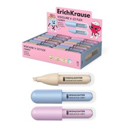 Маркер текст. ErichKrause 63554 VisioLine V-23 ассорти