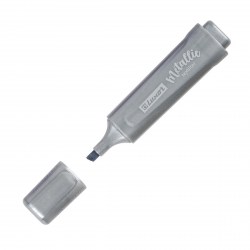 Маркер текст. Luxor 4016M 1-5 мм "Textliter Metallic" серебро 353208