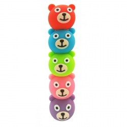 Маркеры 4цв. текстовые Centrum 71187 "Медведи"