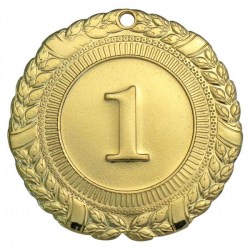 Медаль Мир Знаков MZ 28-45/G 1 место (D-45 мм, s-2 мм)