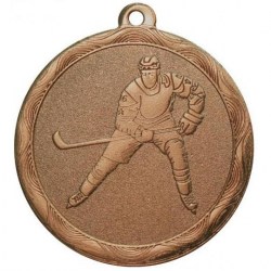 Медаль Мир Знаков MZ 74-50/В хоккей (D-50 мм, s-2,5 мм)