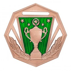 Медаль Мир Знаков MZP 568-60/BM (D-60 мм, s-2 мм) сталь 