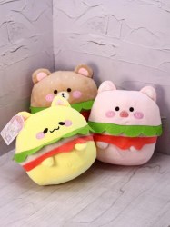 Мягкая игрушка Алеф 106-008 "Animal hamburger" 17 см, ассорти