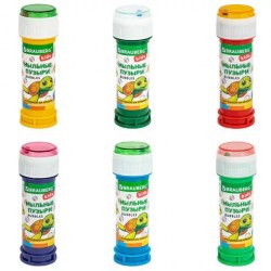 Мыльные пузыри Brauberg 665453 60мл, ассорти. с игрушкой на крышке