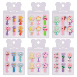 Набор д/волос MESHU MS_60629  заколки 6шт, ассорти 369230